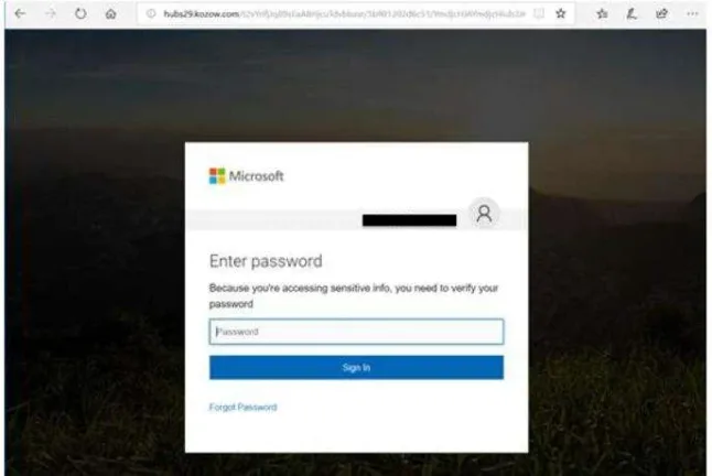Page de phishing