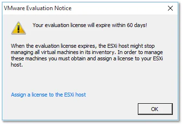 Evaluation Notice