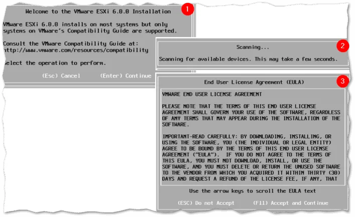 VMware ESXi Installation