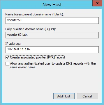 creating dns records