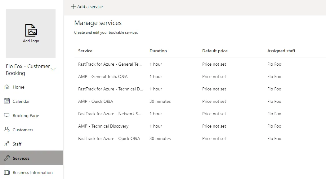 Define topics – services for meetings
