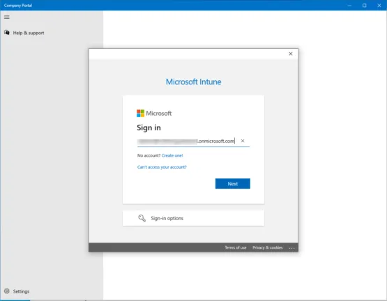 Sign in with your Microsoft 365 credentials to login to your account
