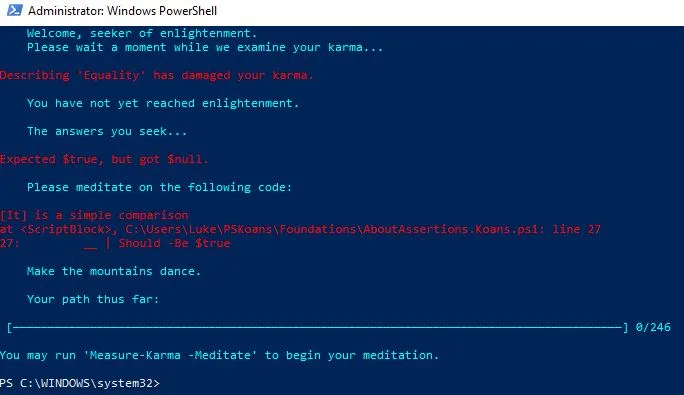 How to Teach PowerShell to MSP Staff with PSKoans