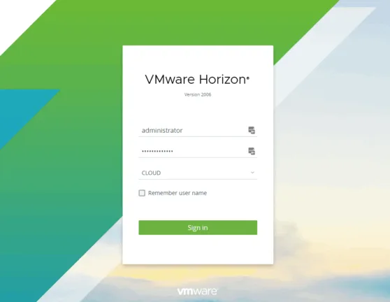 VMware Horizon VDI