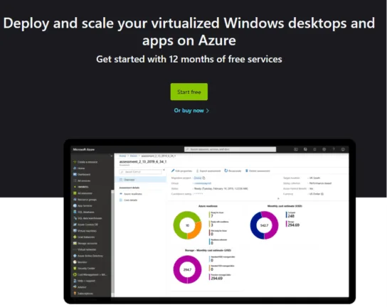 Windows Virtual Desktops VDI-as-a-Service