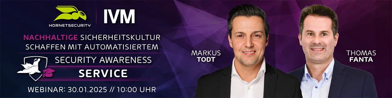 Nachhaltige Sicherheitskultur schaffen - mit automatisiertem Security Awareness Service