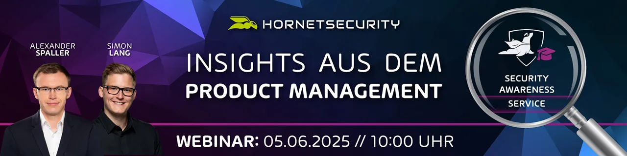 Security Awareness Service: Insights aus dem Product Management