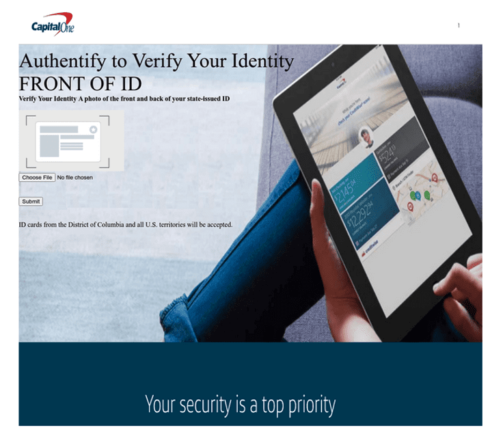 Authentification phishing