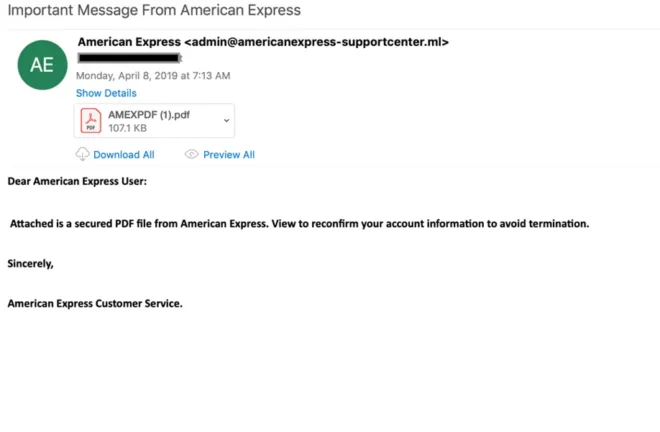 american express fraud