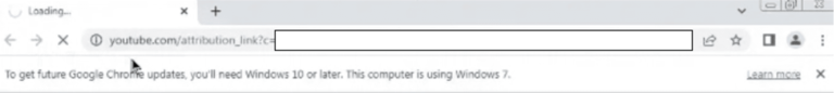 attribution links are used to redirect users to the phishing webpage
