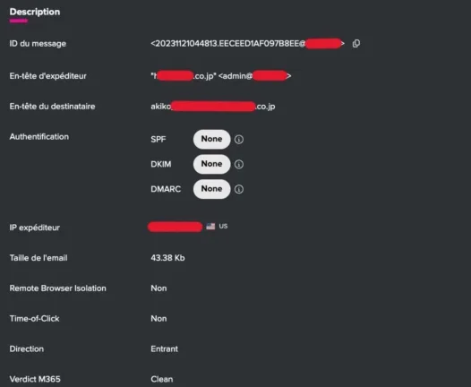 email logs of phishing threat-1