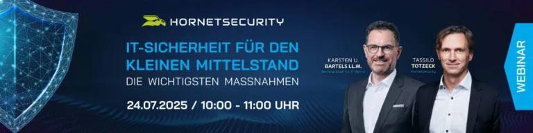Webinar : IT-Sicherheit für den kleinen Mittelstand