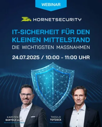 Webinar : IT-Sicherheit für den kleinen Mittelstand