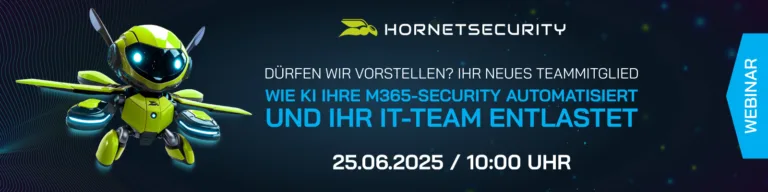 Webinar: Wie KI Ihre M365-Security automatisiert und Ihr IT-Team entlastet