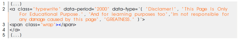 greatness disclaimer