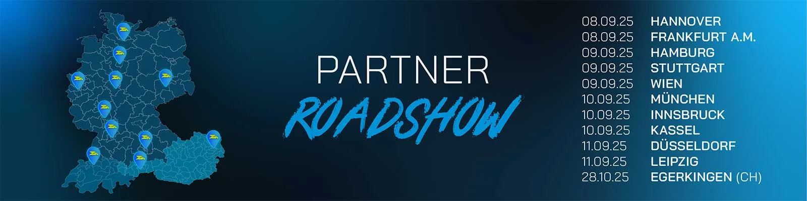 Partner Roadshow 2025 DACH