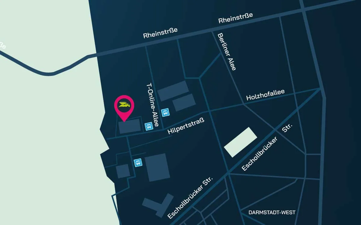 Darmstadt Map