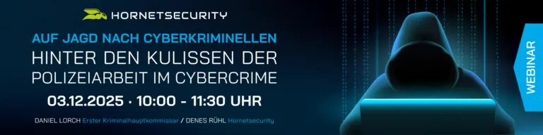 Webinar: Auf Jagd nach Cyberkriminellen – Hinter den Kulissen der Polizeiarbeit im Cybercrime