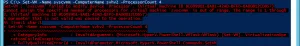 Invalid CPU Count