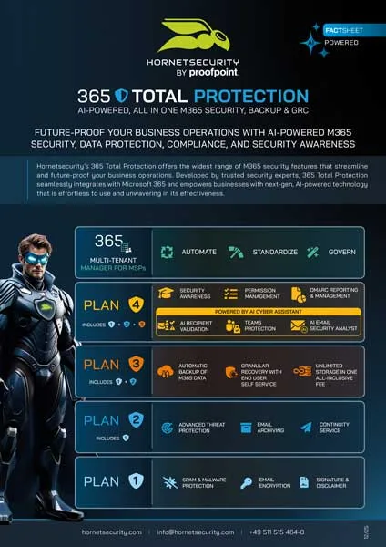 Fact Sheet Cover : 365 Total Protection