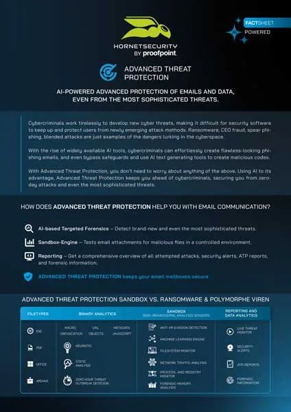 Fact Sheet : Advanced Threat Protection