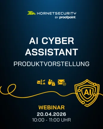 AI Cyber Assistant Produktvorstellung - Webinar