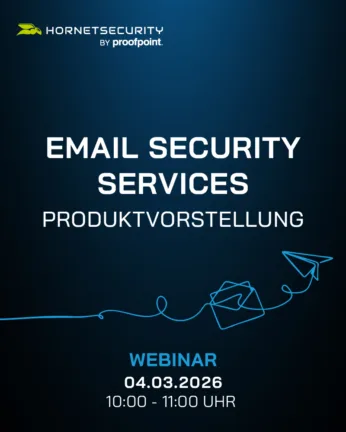 Email Security Services Produktvorstellung - Webinar