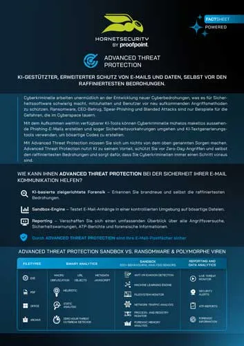 Fact Sheet Cover : Advanced Threat Protection
