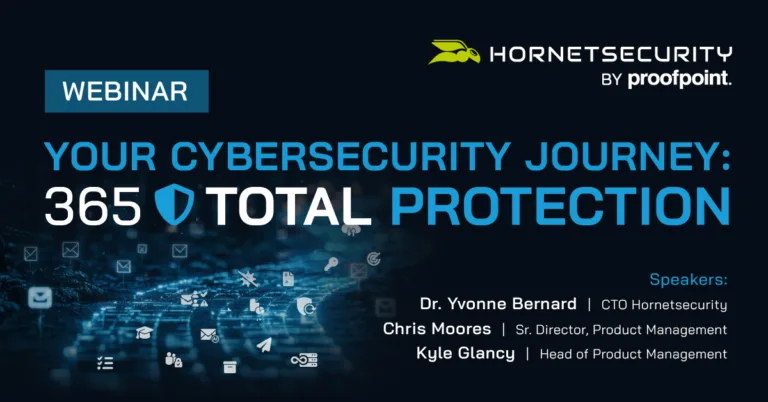 Your Cybersecurity Journey - 365 Total Protection