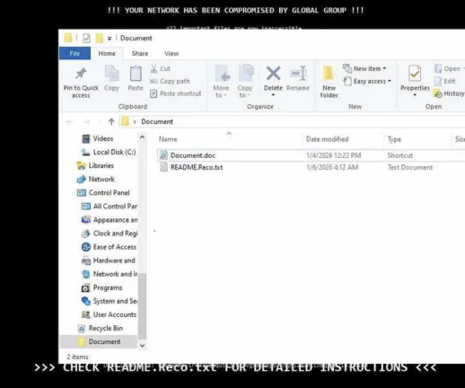 ransomware payload can be triggered