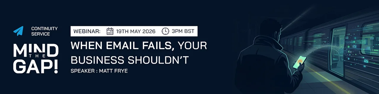 Mind the Gap - When Email Fails, Your Business Shouldn't
