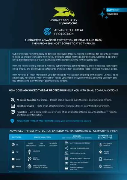 Fact Sheet Cover : Advanced Threat Protection