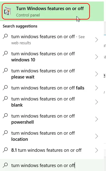 Enable WSL on Windows 10