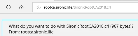 Create an IIS Site to Publish the Root CA Certificate and CRL