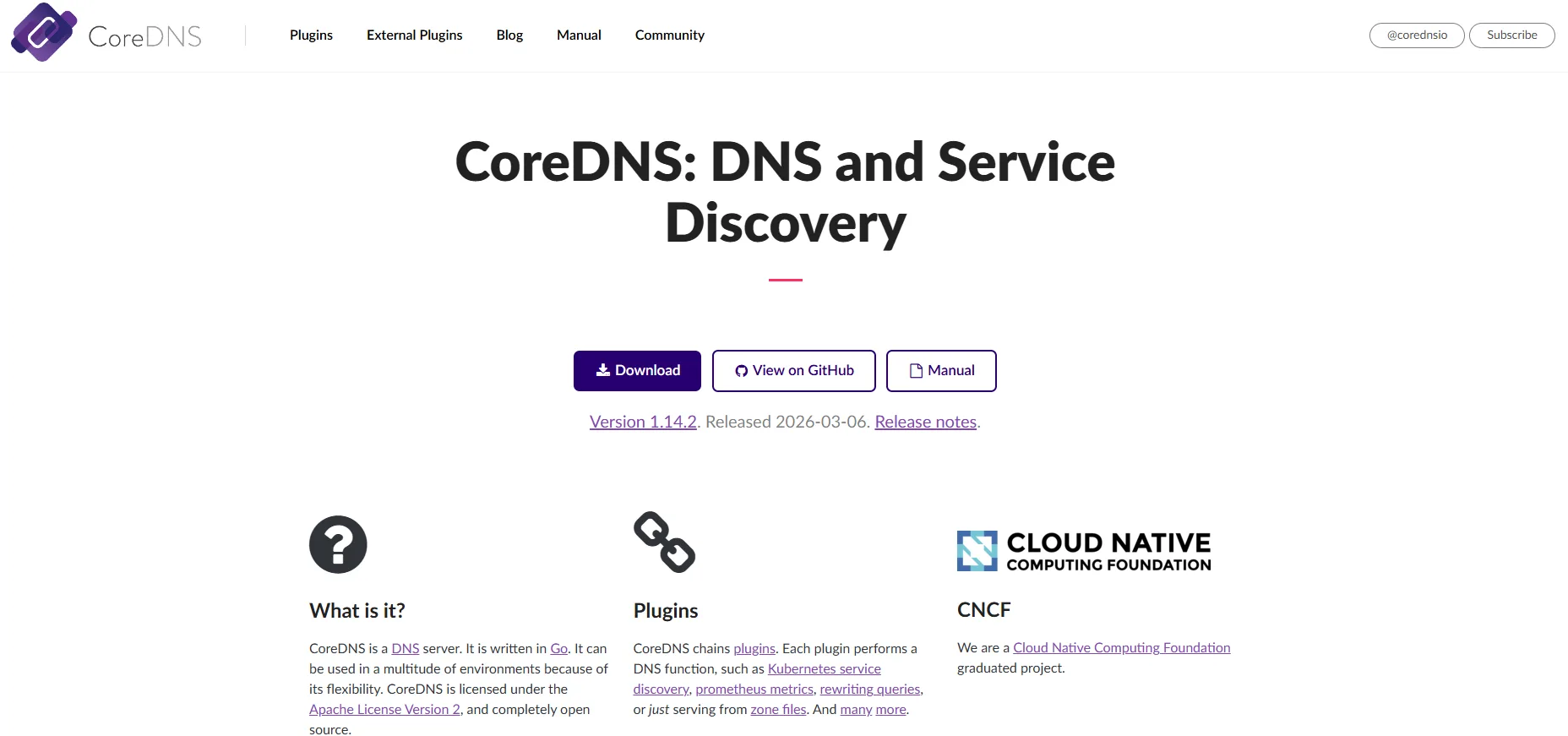 CoreDNS