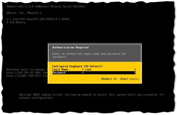 Configuring the network 2