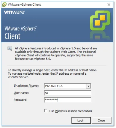 Creating the ESXi VMs step 1