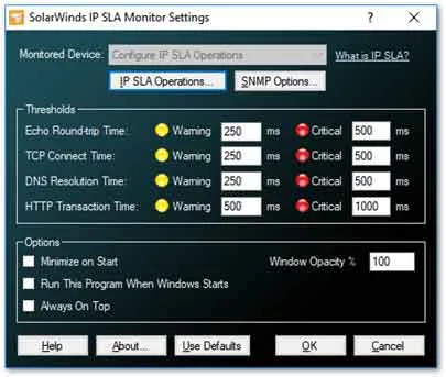 IP SLA Monitor