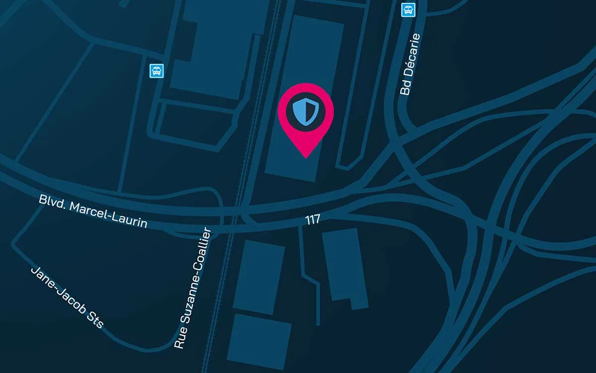 Montreal map