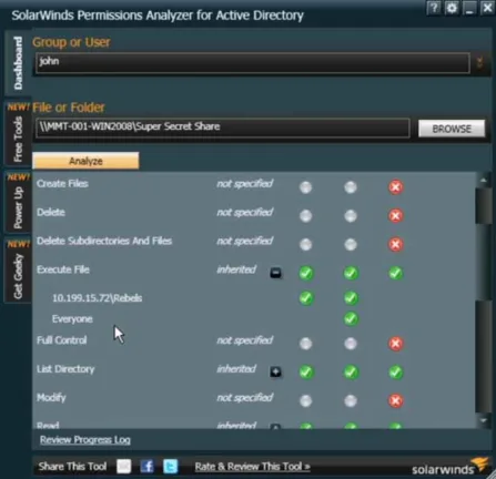 Permissions Analyzer for Active Directory