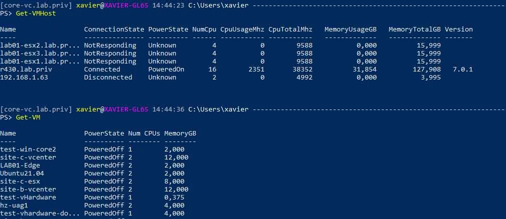 PowerCLI