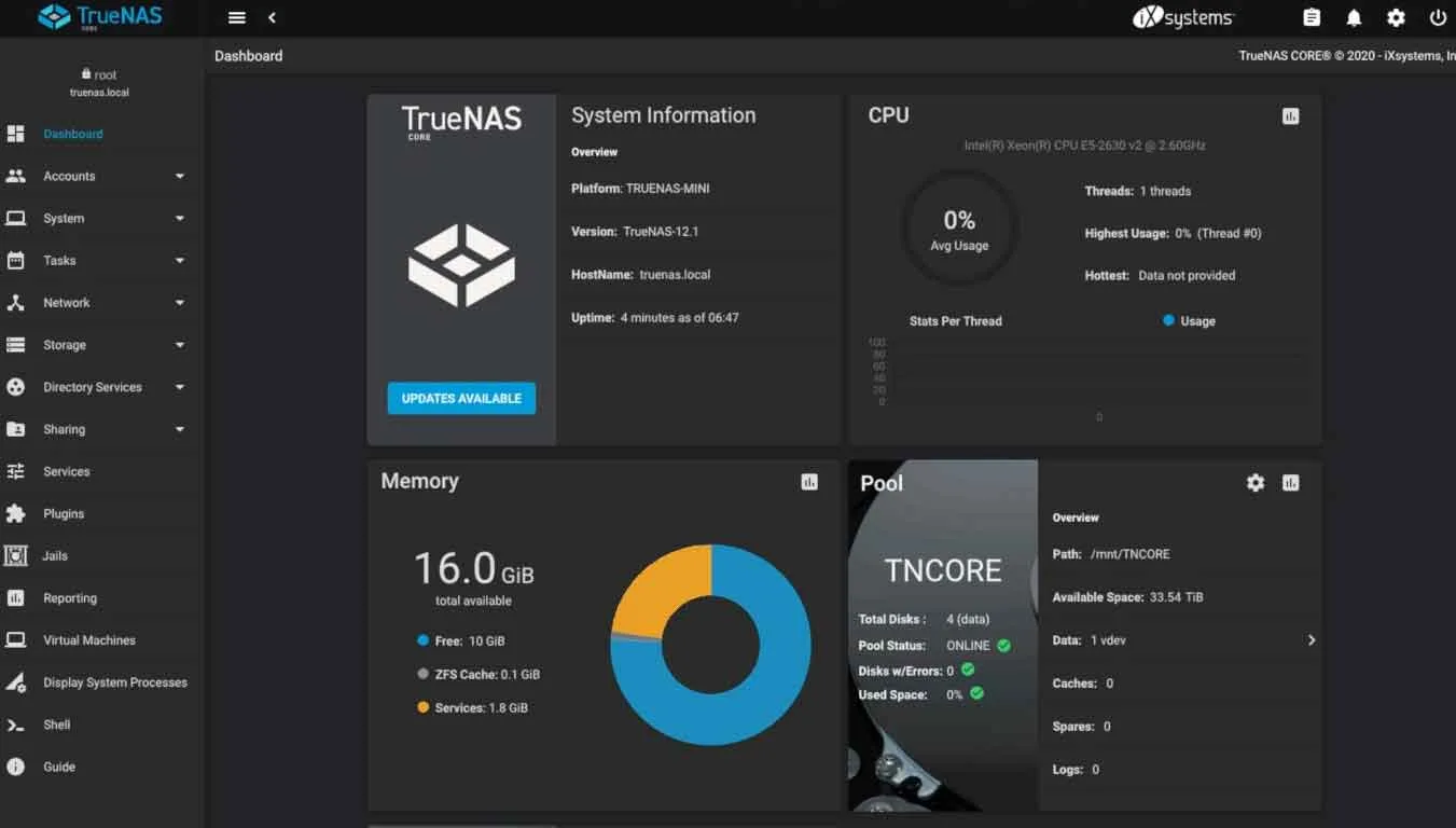 TrueNas Core