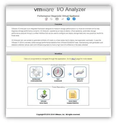 VMware I/O Analyzer