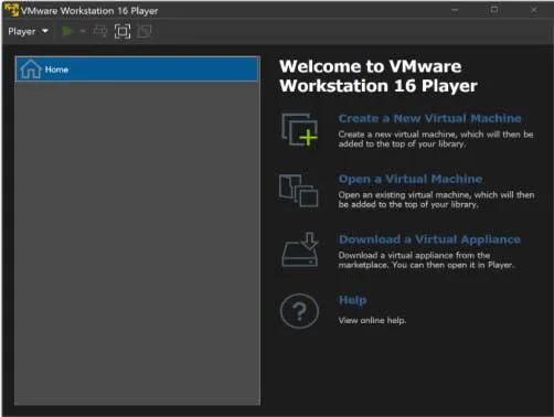 VMware Workstation Player 16