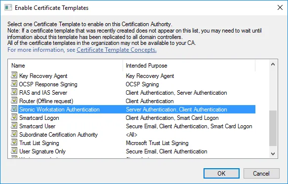 How to Make a Certificate Template Available on Certification Authorities