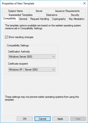 Creating PKI Certificate Templates