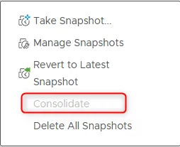 Figure 10 – Carrying out disk consolidation manually