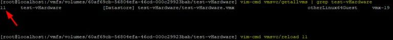 Changing the version with this method maintains the VM’s UUID.
