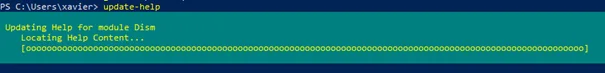 Updating the help with Update-Help
