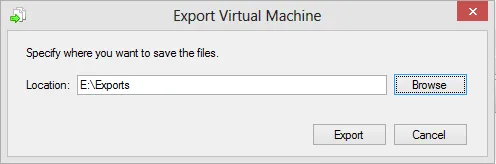 Figure 3 Export Path
